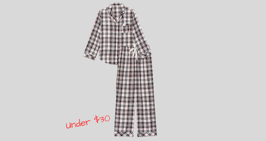 Victoria's Secret cotton flannel women pajamas