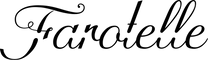 Cursive text 'Farotelle' in black on a white background