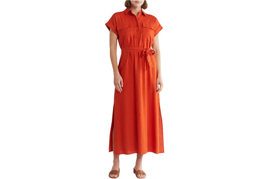 This Bold and Versatile Linen Dress is Under $50!