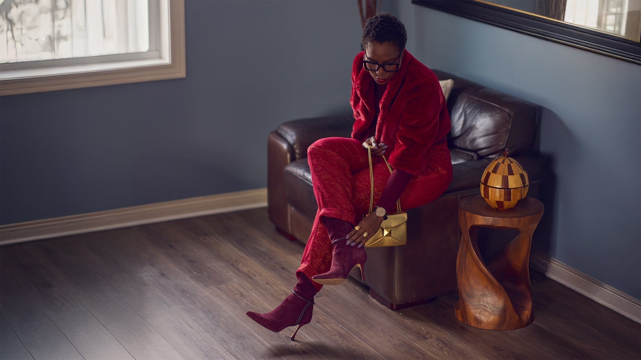 How I Styled an Easy Desk-to-Holiday-Party Outfit