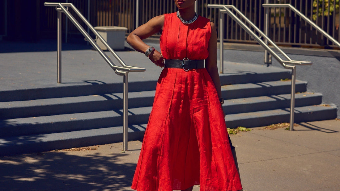 How to Style a Colorful Linen Dress for Spring and Summer 2025