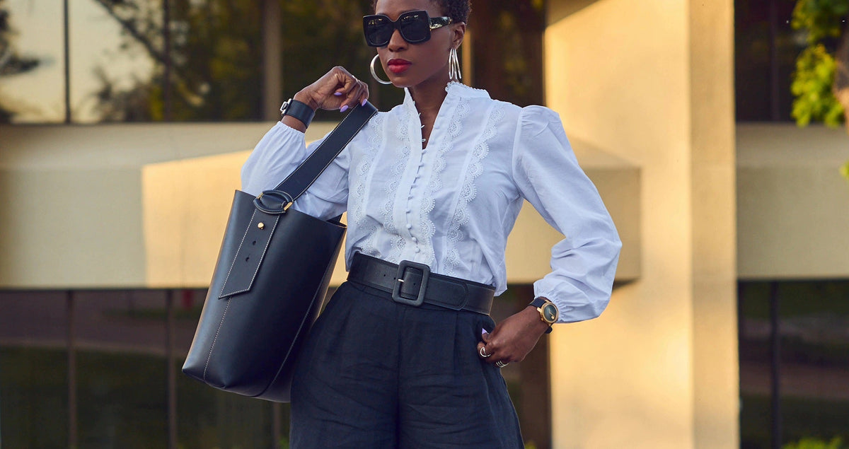 Black and White Work Outfits for Spring and Summer