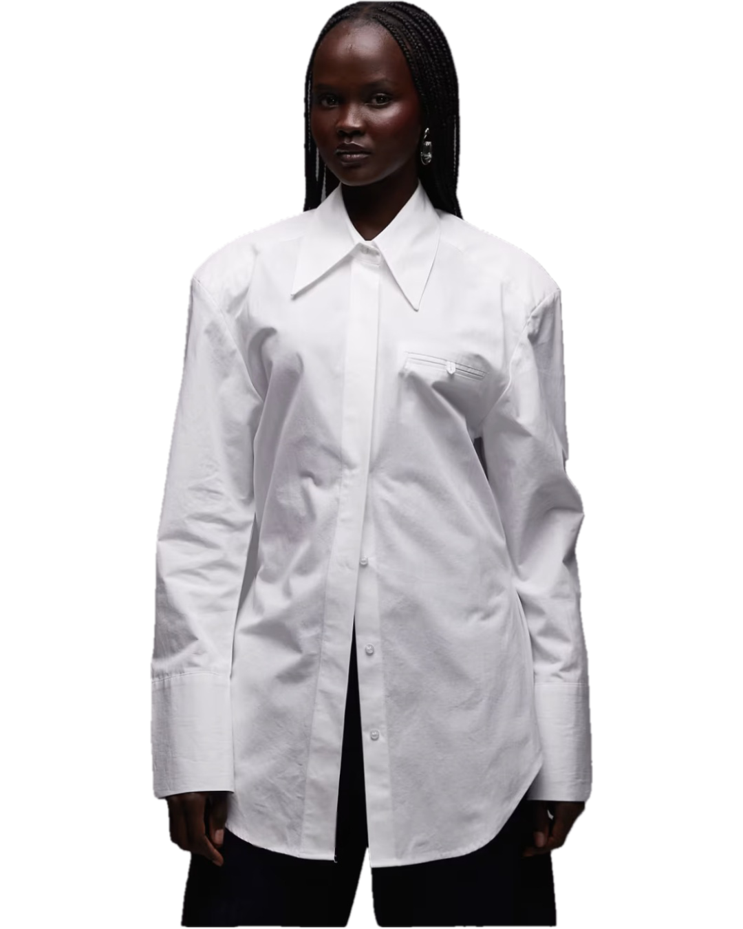 ASOS oversized white shirt, moden classic style, Farotelle blog, Minneapolis fashion influencer