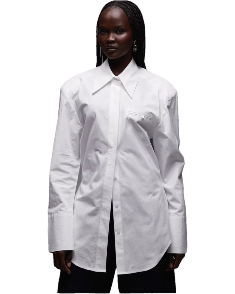 ASOS oversized white shirt, moden classic style, Farotelle blog, Minneapolis fashion influencer