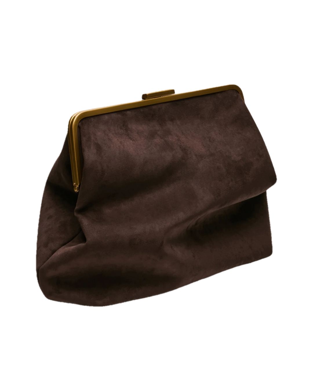 Steve Madden Sefina large clutch bag, brown suede clutch bag, Farotelle fashion blog, Minneapolis top content creator, bag trends, classic style, neutral outfits